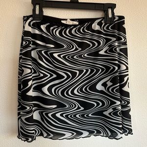 Pacsun elastic waist skirt